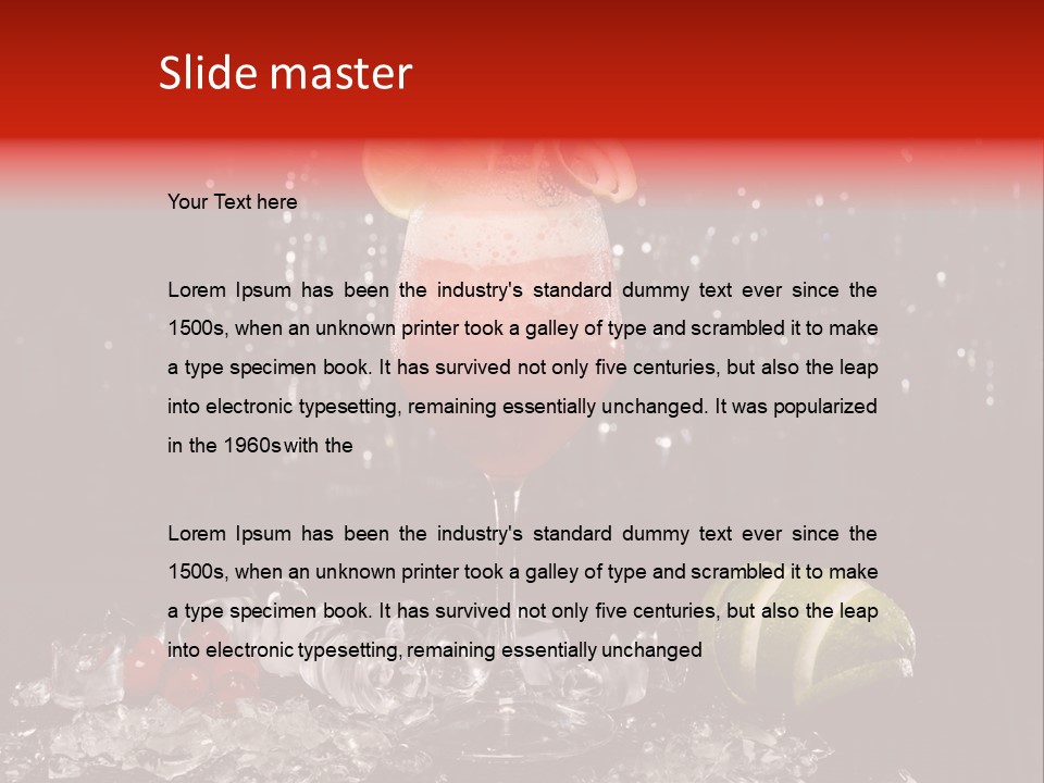 Therapist Delicious Tropical PowerPoint Template