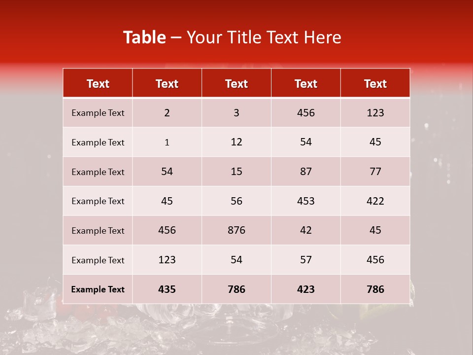 Therapist Delicious Tropical PowerPoint Template