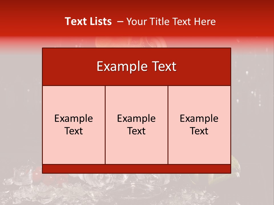 Therapist Delicious Tropical PowerPoint Template