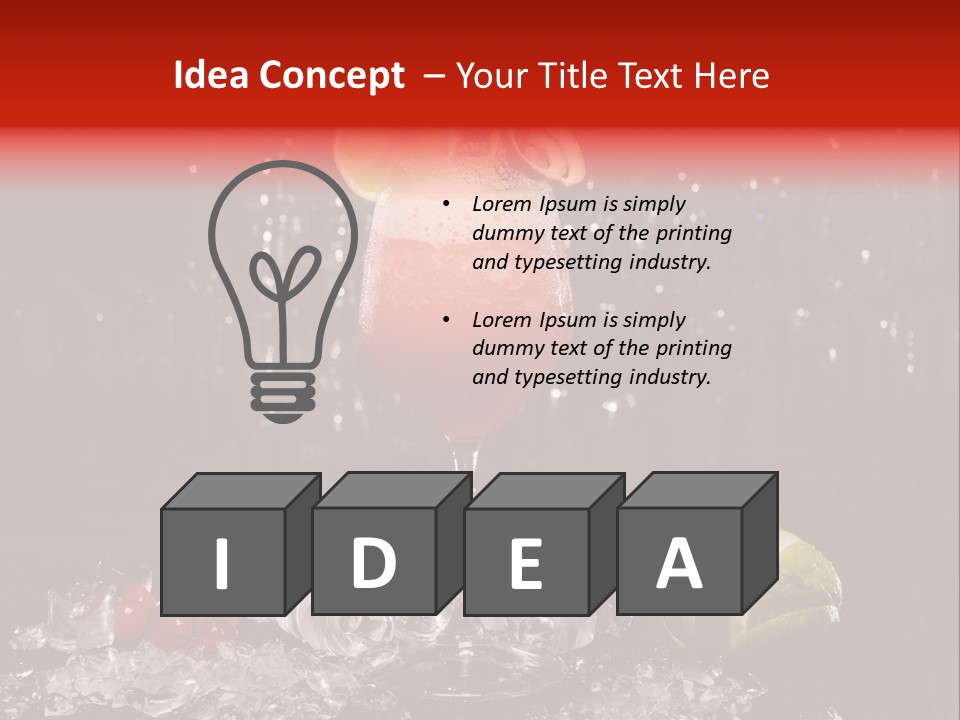 Therapist Delicious Tropical PowerPoint Template