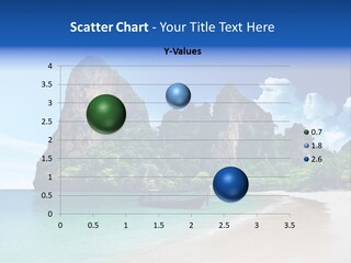 Tourism Sand Rock PowerPoint Template