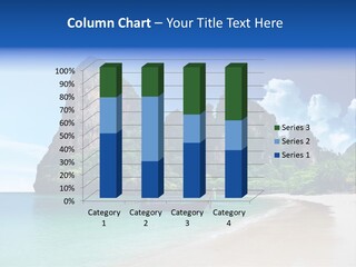 Tourism Sand Rock PowerPoint Template