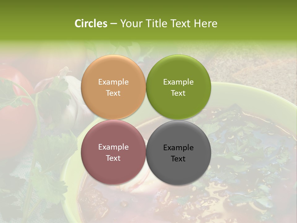 Bread Soup Dinner PowerPoint Template