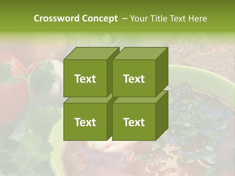 Bread Soup Dinner PowerPoint Template
