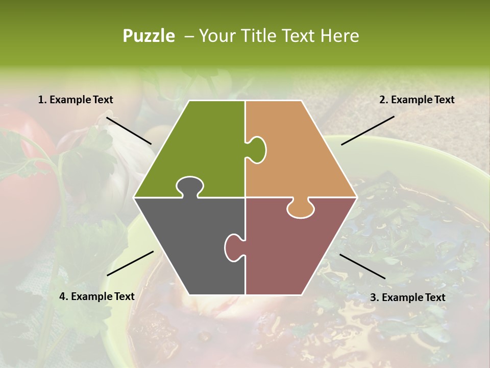 Bread Soup Dinner PowerPoint Template