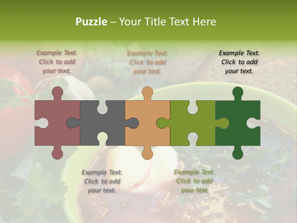 Bread Soup Dinner PowerPoint Template