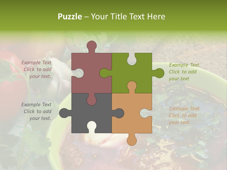 Bread Soup Dinner PowerPoint Template