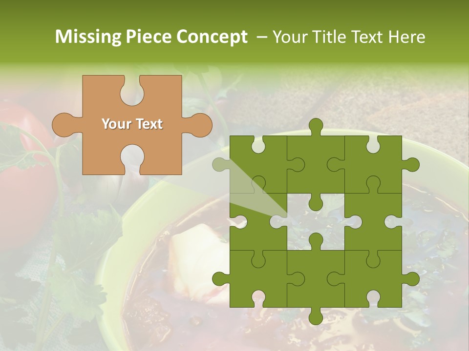 Bread Soup Dinner PowerPoint Template