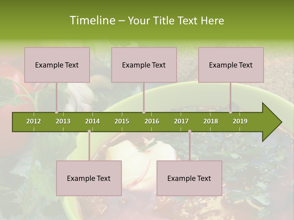 Bread Soup Dinner PowerPoint Template