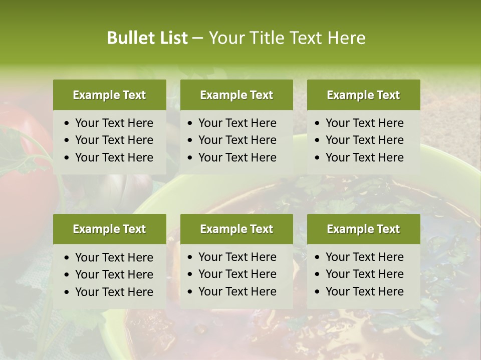 Bread Soup Dinner PowerPoint Template