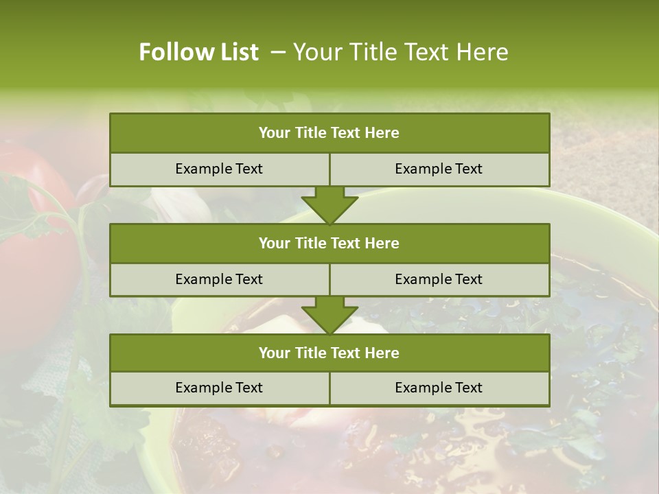 Bread Soup Dinner PowerPoint Template