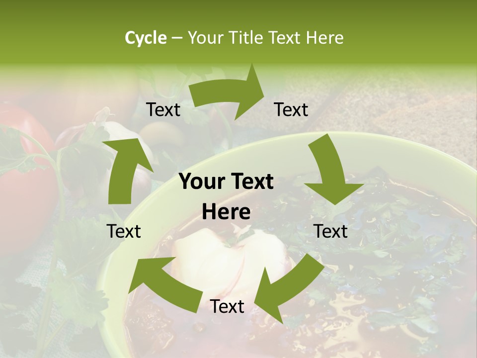 Bread Soup Dinner PowerPoint Template