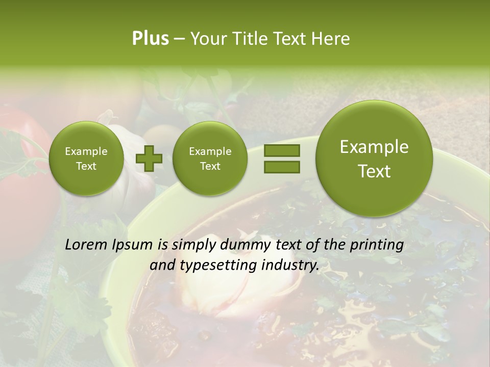 Bread Soup Dinner PowerPoint Template