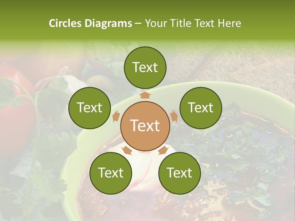 Bread Soup Dinner PowerPoint Template