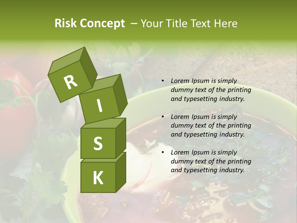 Bread Soup Dinner PowerPoint Template