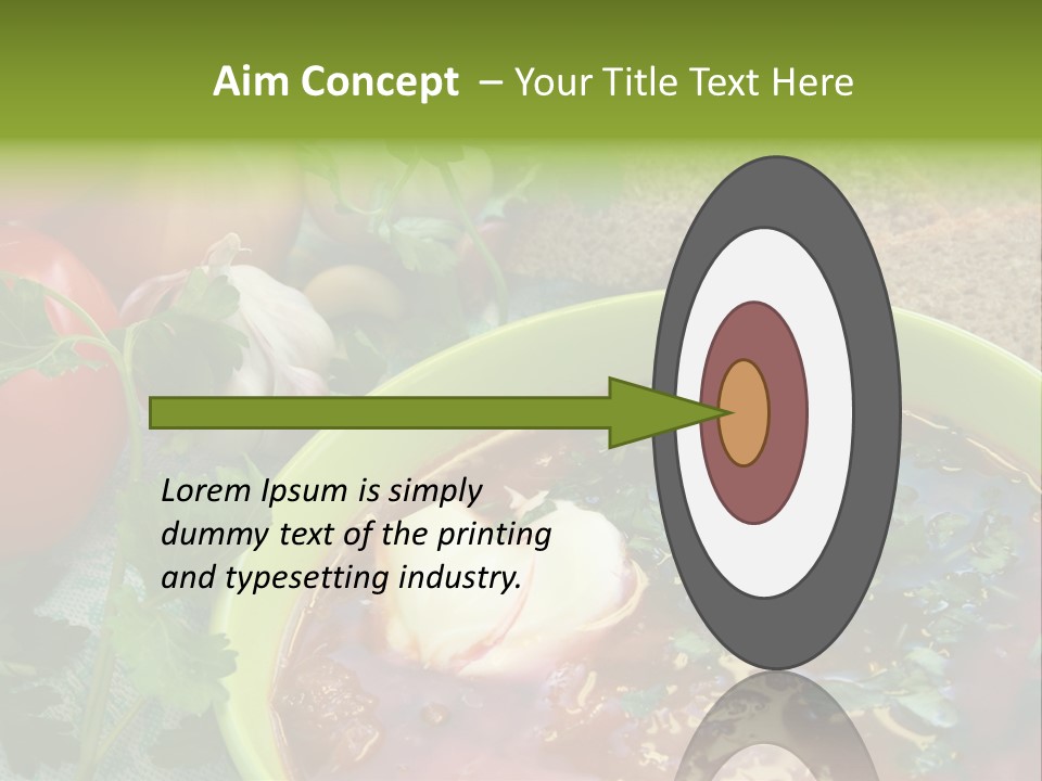 Bread Soup Dinner PowerPoint Template