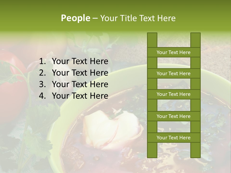 Bread Soup Dinner PowerPoint Template