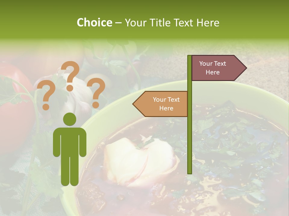 Bread Soup Dinner PowerPoint Template