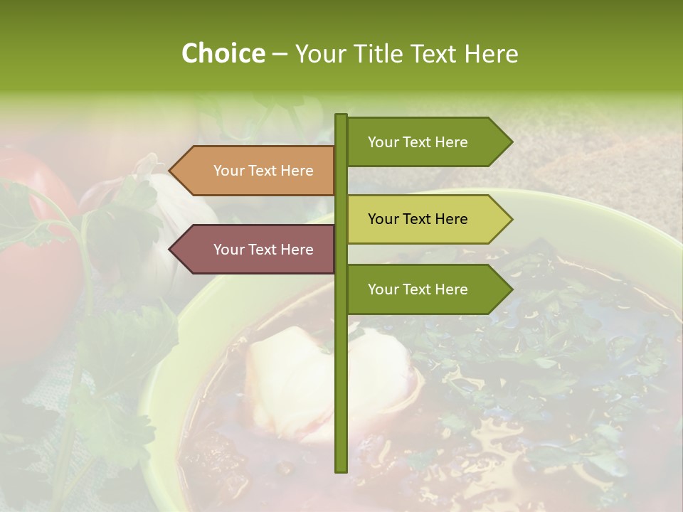 Bread Soup Dinner PowerPoint Template