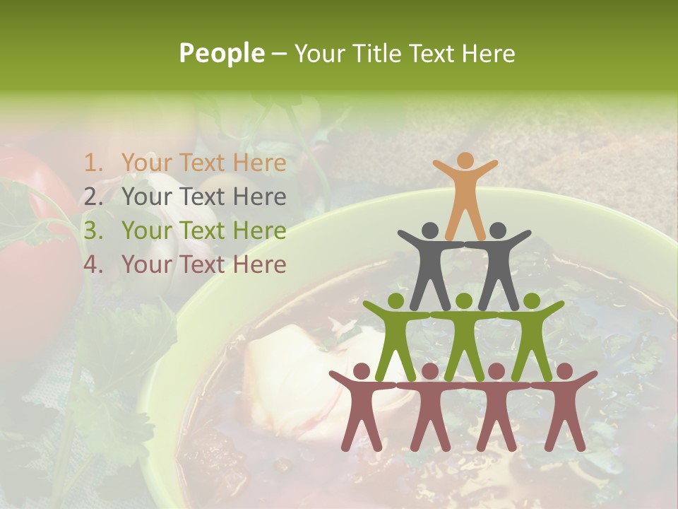 Bread Soup Dinner PowerPoint Template