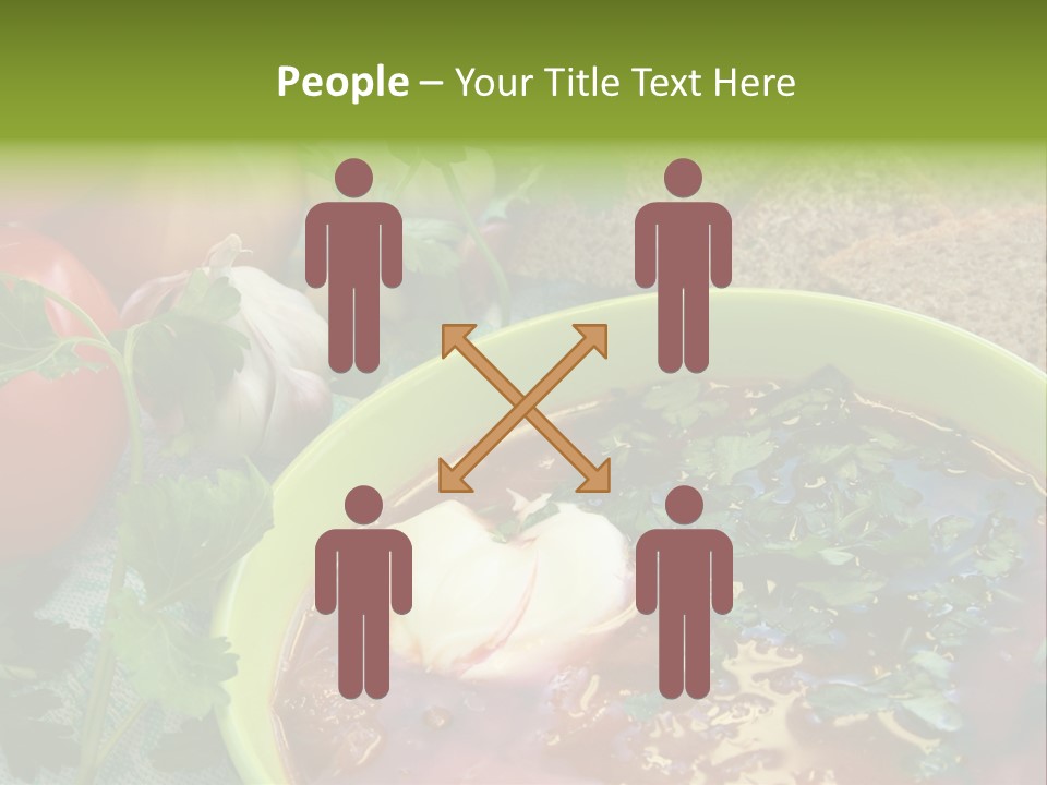 Bread Soup Dinner PowerPoint Template