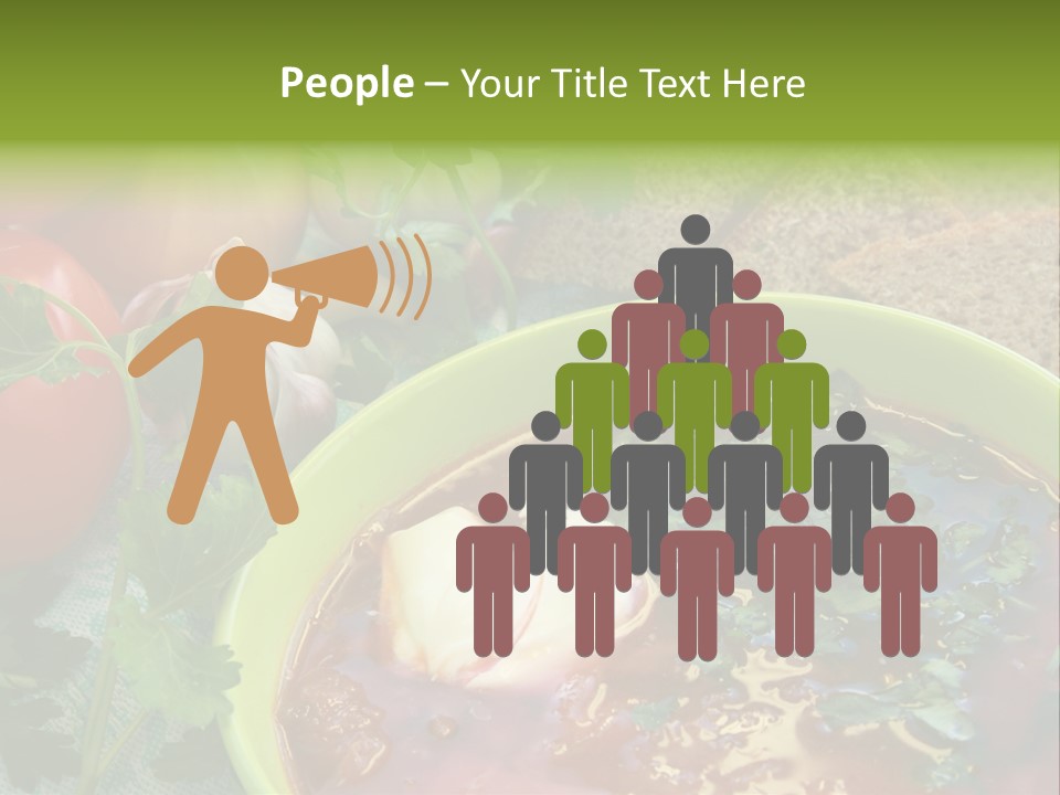 Bread Soup Dinner PowerPoint Template