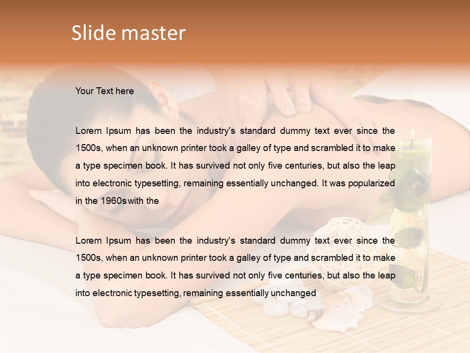 Girl Beauty Beautiful PowerPoint Template