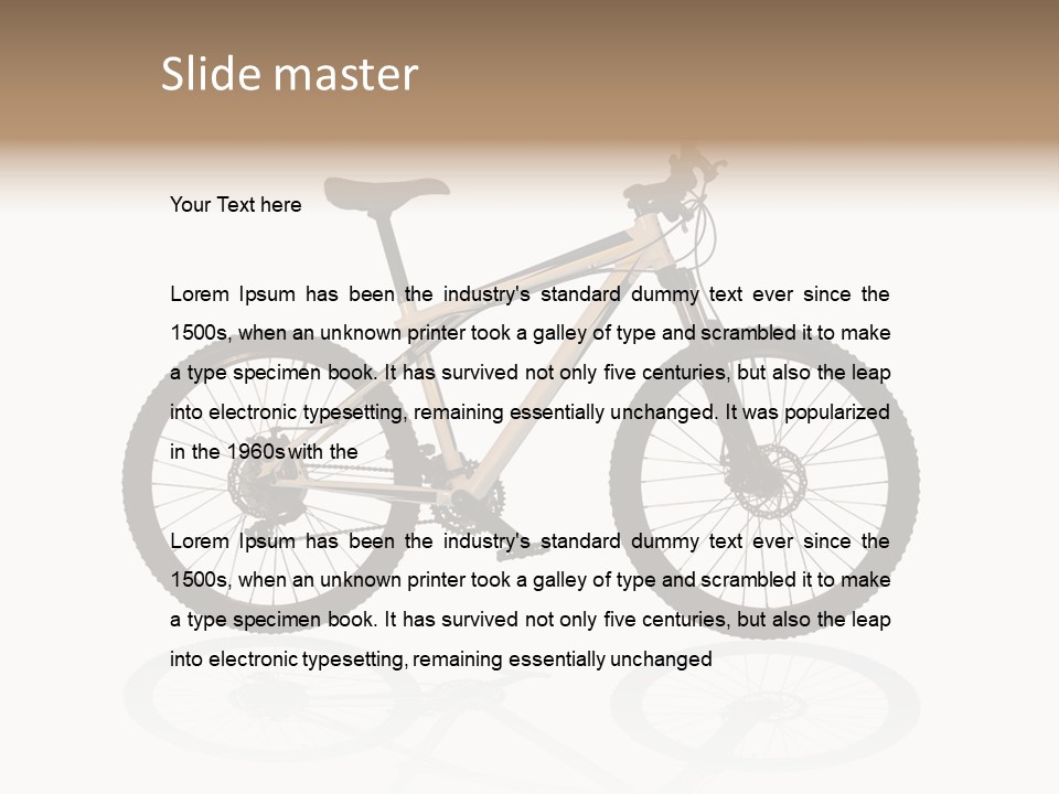 Object Pursuit Racing PowerPoint Template