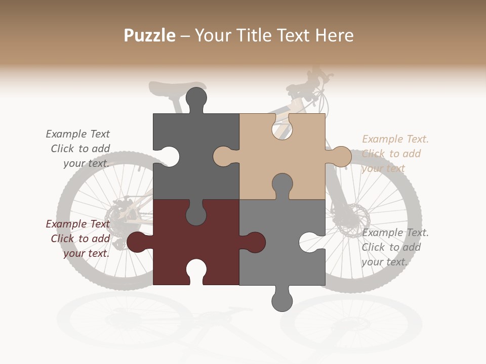 Object Pursuit Racing PowerPoint Template