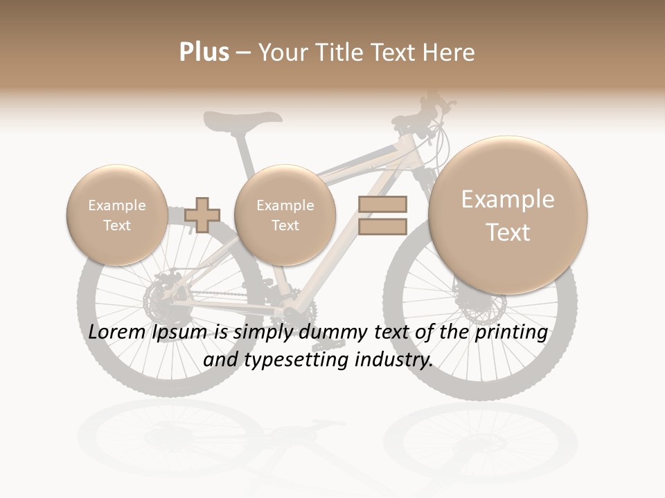 Object Pursuit Racing PowerPoint Template