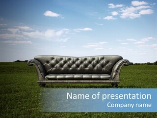 Outdoor Countryside Natural PowerPoint Template