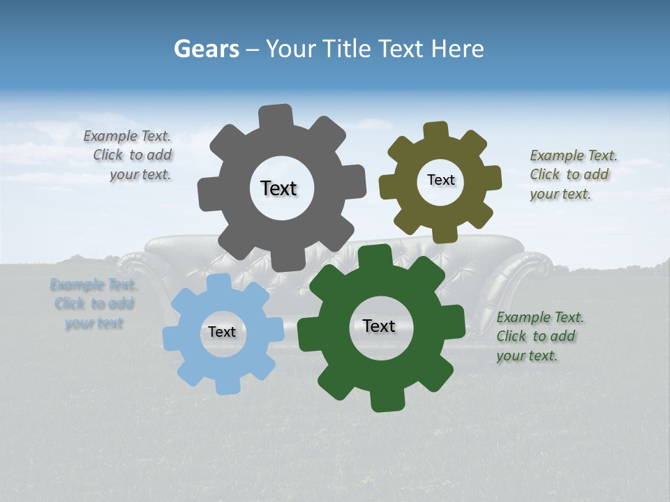 Outdoor Countryside Natural PowerPoint Template