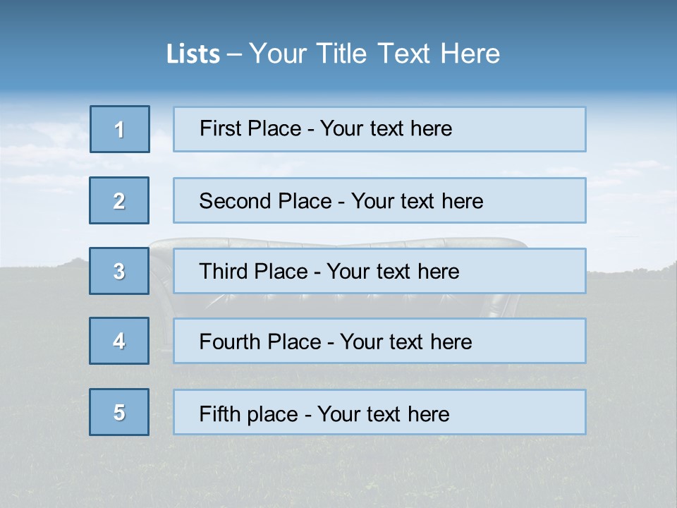 Outdoor Countryside Natural PowerPoint Template