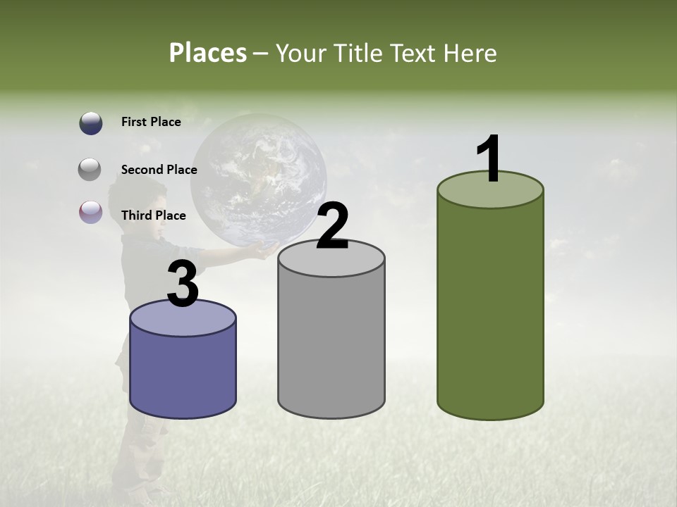 Meadow Sun Keep PowerPoint Template