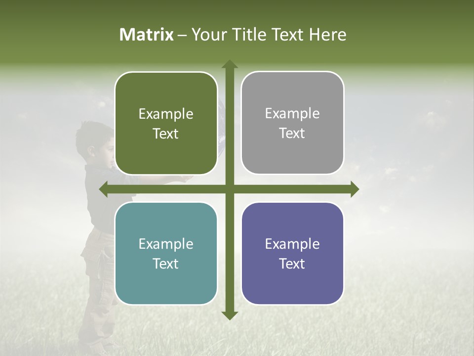 Meadow Sun Keep PowerPoint Template