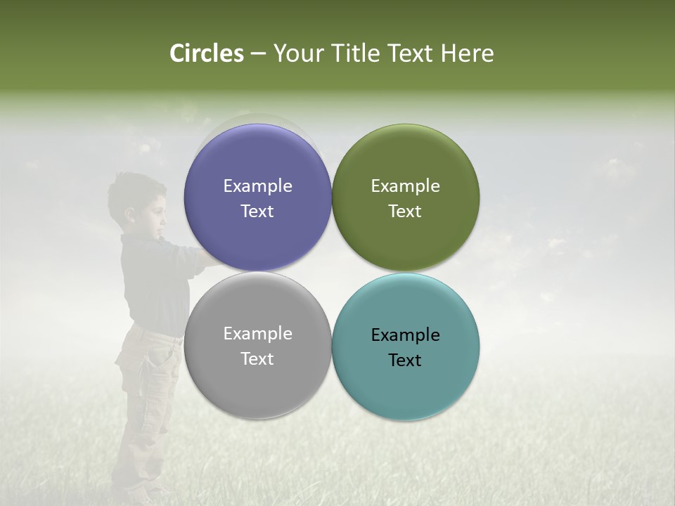 Meadow Sun Keep PowerPoint Template