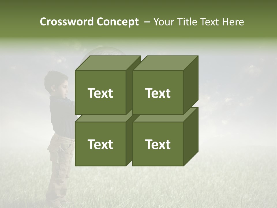 Meadow Sun Keep PowerPoint Template