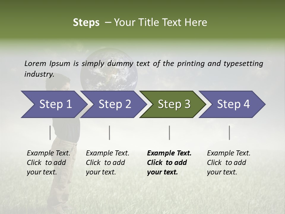 Meadow Sun Keep PowerPoint Template