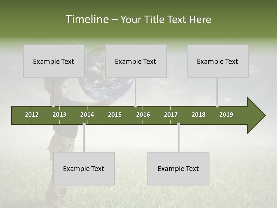 Meadow Sun Keep PowerPoint Template