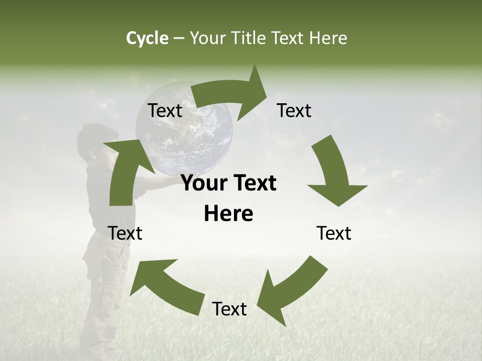 Meadow Sun Keep PowerPoint Template