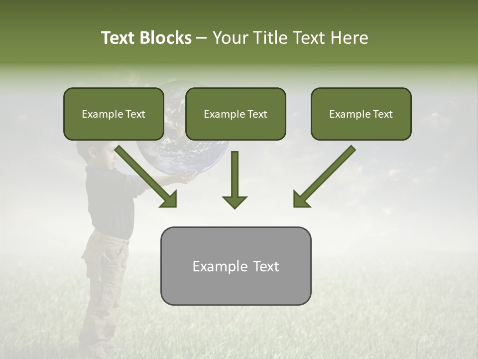 Meadow Sun Keep PowerPoint Template