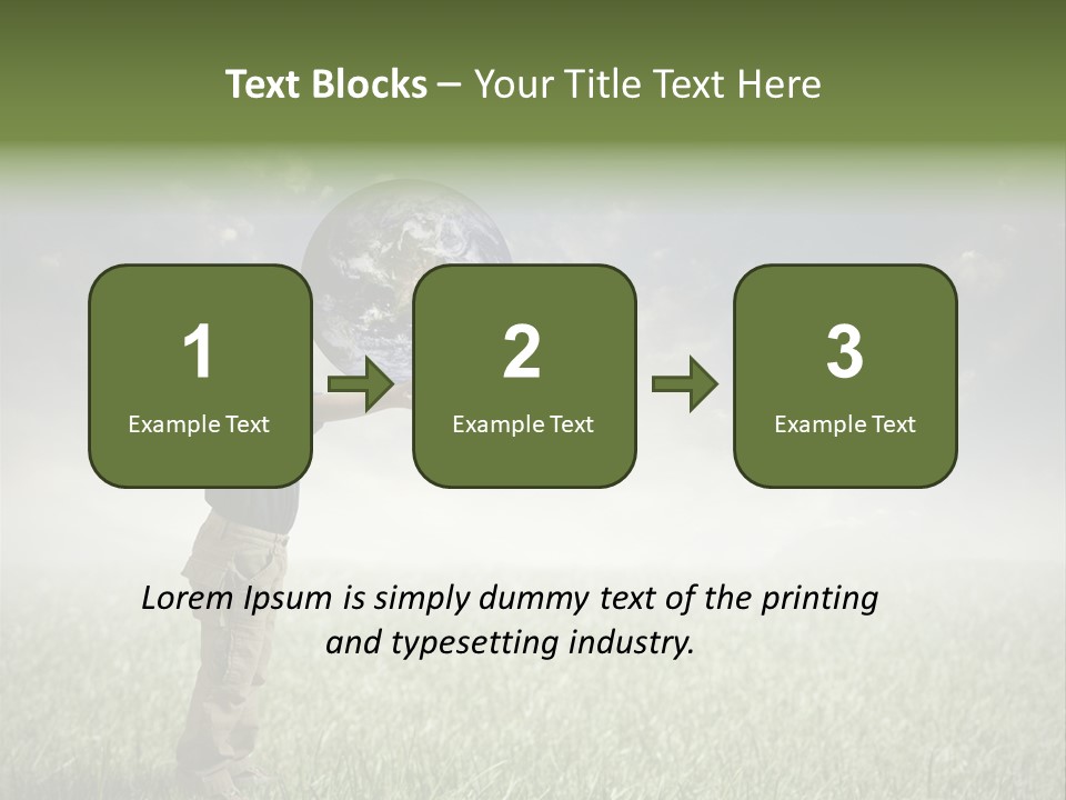 Meadow Sun Keep PowerPoint Template