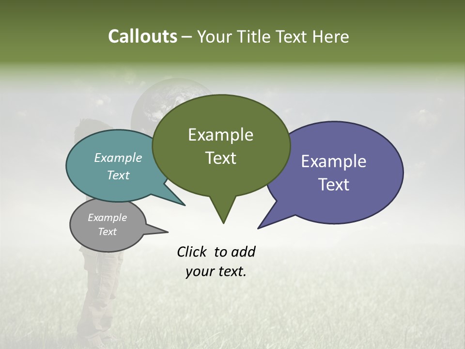 Meadow Sun Keep PowerPoint Template