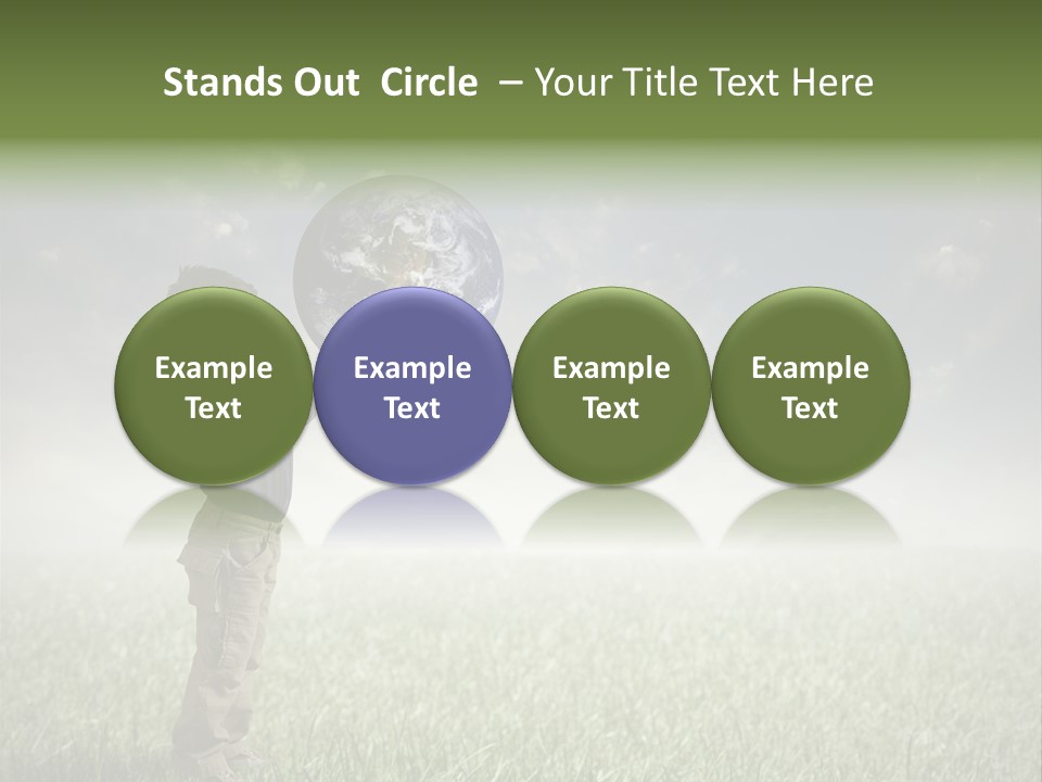 Meadow Sun Keep PowerPoint Template