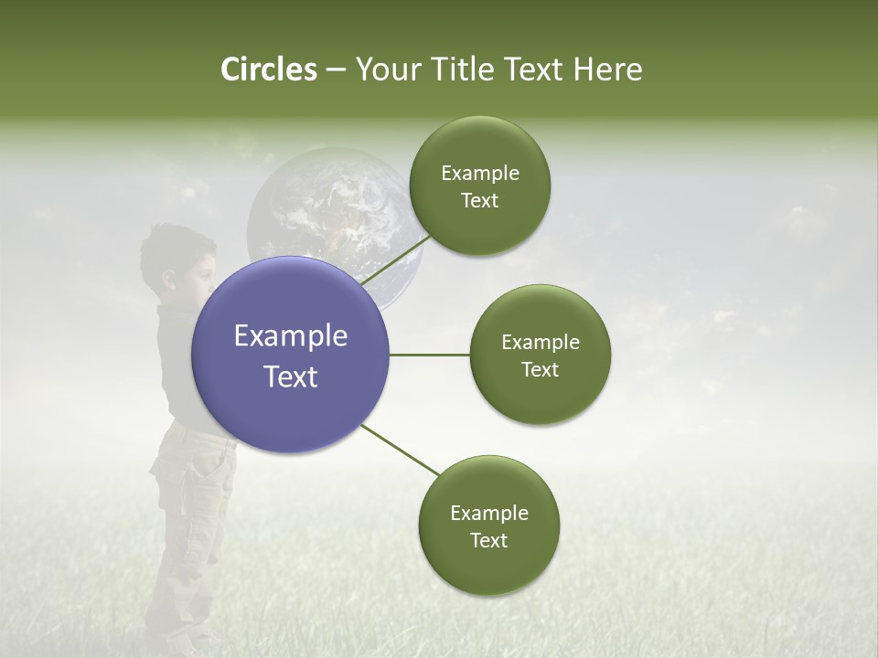 Meadow Sun Keep PowerPoint Template