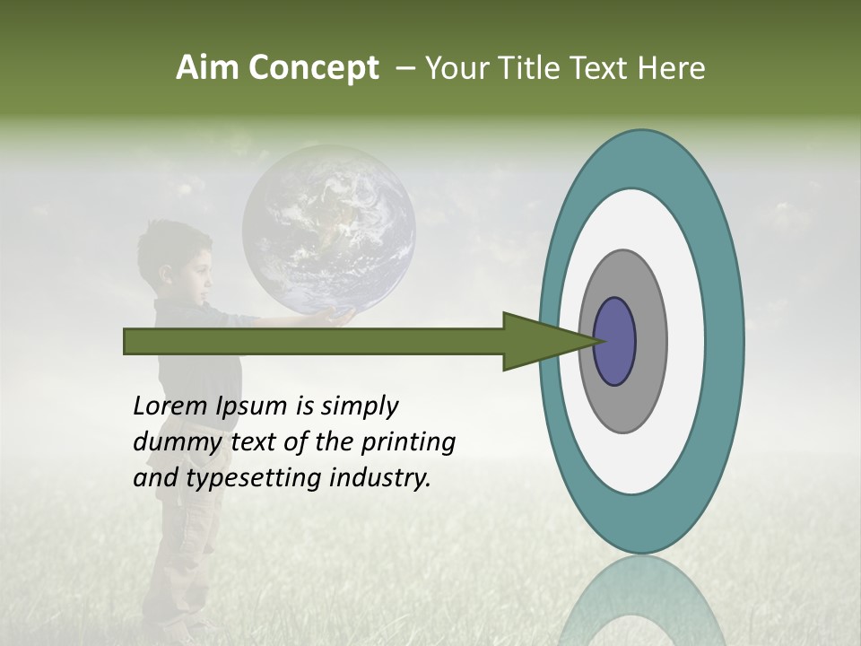 Meadow Sun Keep PowerPoint Template