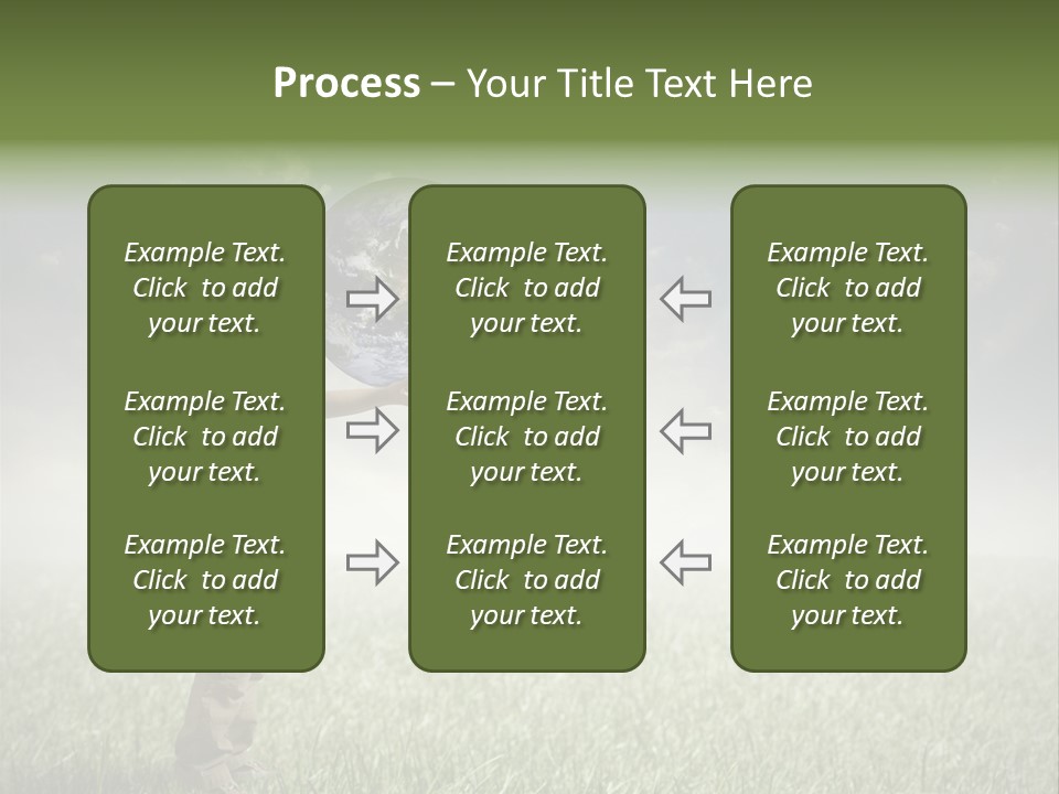 Meadow Sun Keep PowerPoint Template