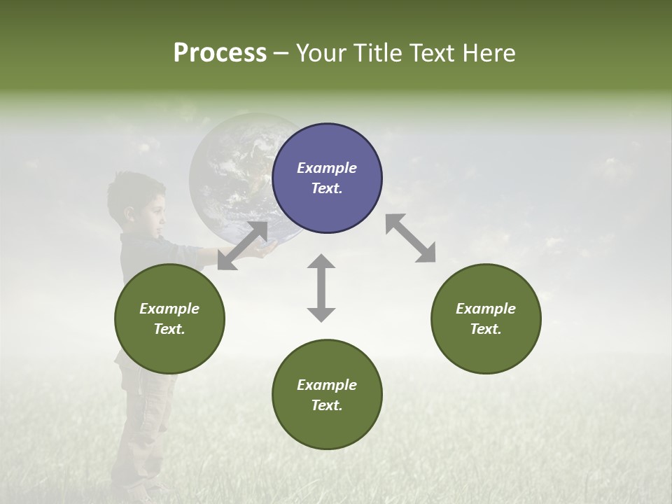 Meadow Sun Keep PowerPoint Template