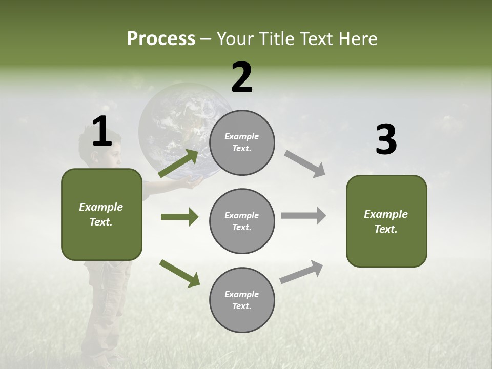 Meadow Sun Keep PowerPoint Template