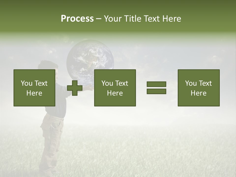 Meadow Sun Keep PowerPoint Template